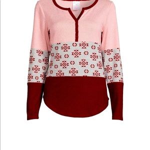 Henley Pullover Sweater